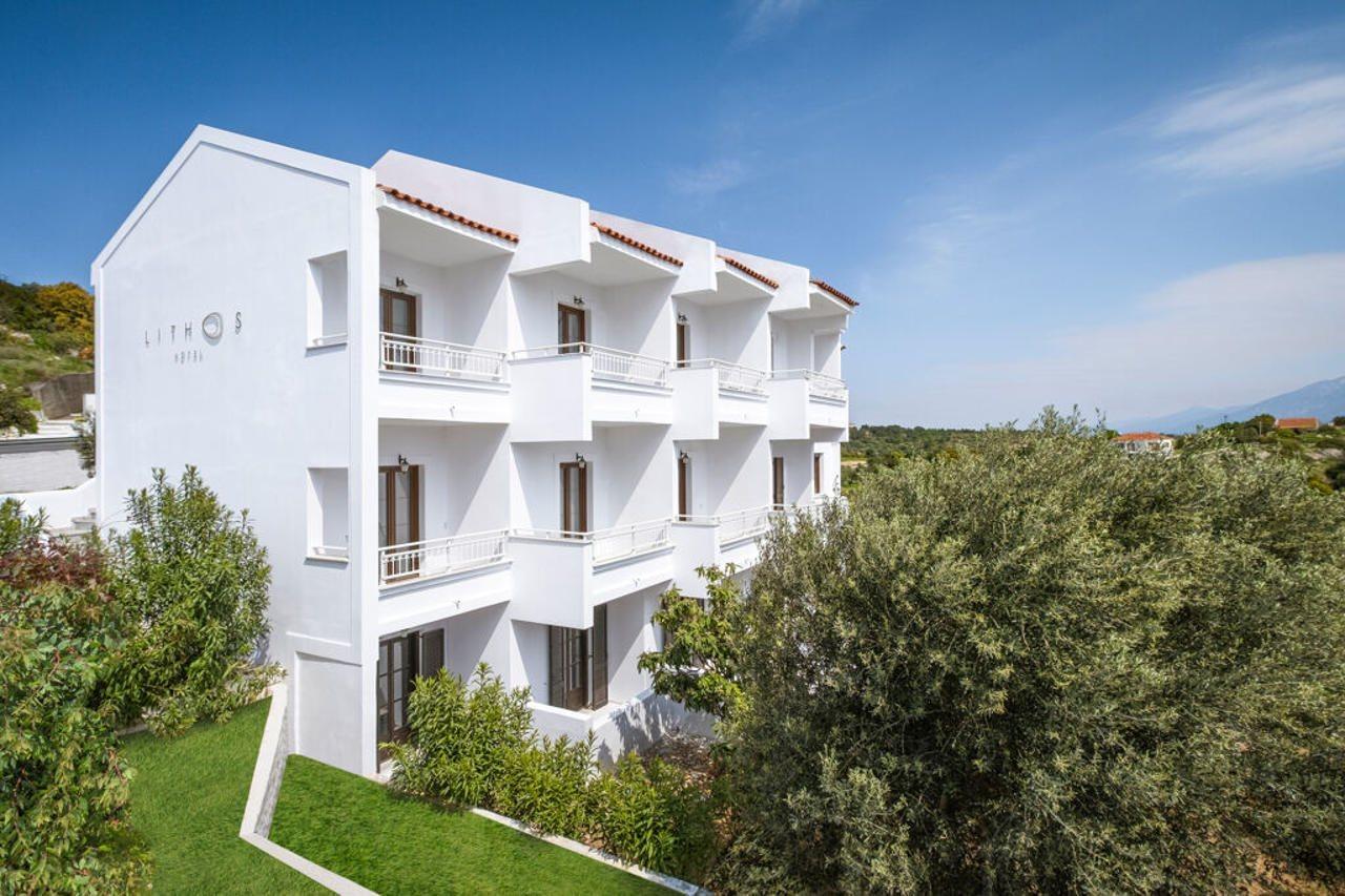 Kasteli Hotel Pythagóreion Exteriör bild